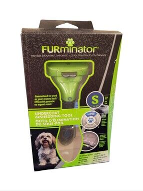 FURminator Undercoat deShedding Tool Small Dog Long Hair New In Box